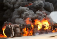 Abuja explosion: Police confirm many dead, 14 vehicles burnt, as victims fill hospitals
