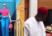 “You’re not my father” – Regina Daniels tells Ned Nwoko for complaining about her not resting (Video)