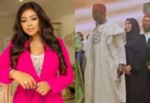 Amid Violence Allegation, Ned Nwoko Steps Out With Senior Wife Laila Charani in Style