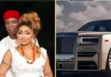 After Public Apology & Reconciliation, Ned Nwoko Gifts Regina Daniels ₦800 Million Rolls Royce Phantom