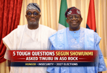 Wike’s Bellicosity, Hunger, Insecurity – Segun Showunmi Reveals 5 Tough Questions He Asked Tinubu in Aso Rock