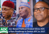 Jos-Based Political Analyst Gives ADC a Rare Roadmap to Defeat APC in 2027