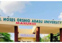 Benue varsity students protest accreditation crisis, delayed exams