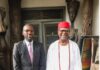 Obi of Onitsha receives Flutterwave boss GB, endorses fintech in Southeast