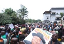 “If You Don’t Run, We Quench”: Youths Storm Abuja, Beg Goodluck Jonathan to Run for 2027