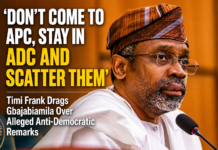 ‘Don’t Come to APC, Stay in ADC and Scatter Them’: Gbajabiamila in Trouble Over Alleged Anti-Democratic Remarks”