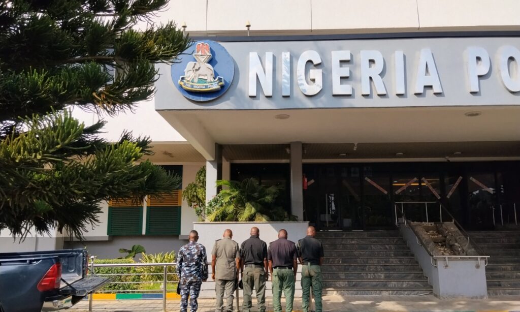 Efurun shooting: Nigerian Police parades dismissed officers, assures justice Efurun Shooting 1024x614