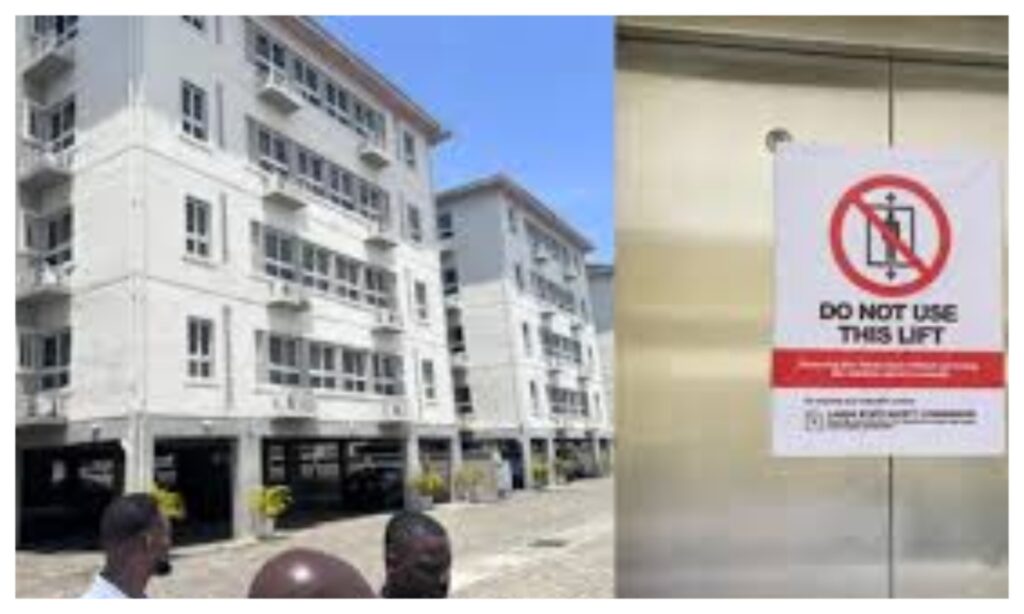 lagos seals over 12 buildings for breaching elevator safety rules.jpg